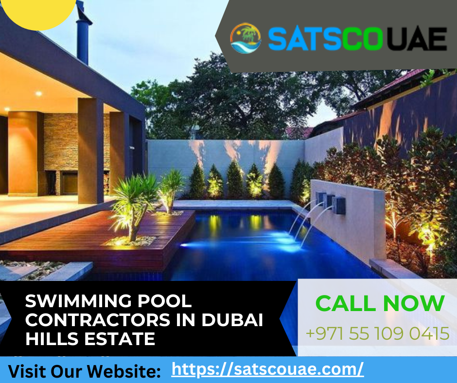 Swimming Pool Contractors in Dubai Hills Estate
